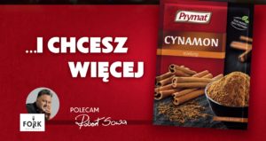 Świąteczna kampania prasowa marki Prymat z ambasadorem Robertem Sową